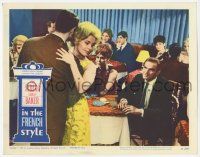 6j246 IN THE FRENCH STYLE LC '63 Stanley Baker watches pretty Jean Seberg dancing with another man!