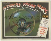 6j001 INVADERS FROM MARS Fantasy #9 LC '90s best super close image of the green alien monster!