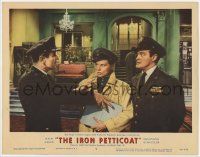 6j256 IRON PETTICOAT LC #7 '56 Bob Hope's Colonel suspects Katharine Hepburn has contraband!