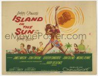 6j701 ISLAND IN THE SUN TC '57 James Mason, Joan Fontaine, Dorothy Dandridge, Harry Belafonte