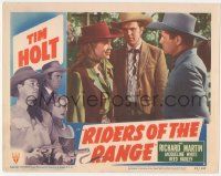 6j416 RIDERS OF THE RANGE LC #8 '49 cowboy Tim Holt, Jacqueline White, Richard Martin!