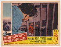 6j454 SECRET PEOPLE LC #8 '52 introducing young Audrey Hepburn, who is prominently pictured!