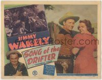 6j889 SONG OF THE DRIFTER TC '48 singing cowboy Jimmy Wakely, Dub Cannonball Taylor, Mildred Coles