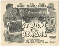 6j899 STORM OVER BENGAL TC R51 Patric Knowles, Richard Cromwell, pretty Rochelle Hudson!