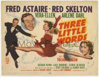 6j925 THREE LITTLE WORDS TC '50 Fred Astaire, Red Skelton, Vera-Ellen & Arlene Dahl!