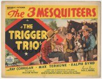 6j942 TRIGGER TRIO TC '37 Three Mesquiteers with Ralph Byrd filling in for Bob Livingston!
