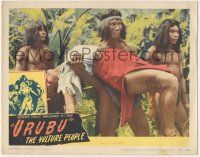 6j536 URUBU THE VULTURE PEOPLE LC #4 '48 Brazilian natives carrying unconscious white woman!