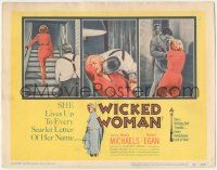 6j988 WICKED WOMAN TC '53 bad girl Beverly Michaels lives up to every scarlet letter of her name!