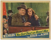 6j565 YOU CAN'T CHEAT AN HONEST MAN LC '39 wonderful c/u of W.C. Fields holding Constance Moore!