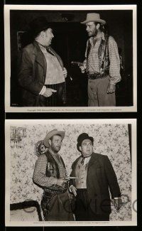 6m760 DALTONS RIDE AGAIN 8 8x10 stills '45 western images of Lon Chaney Jr., Alan Curtis, Beery!