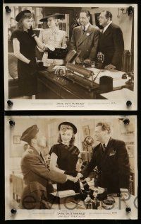 6m656 JANIE GETS MARRIED 14 from 8x9.75 to 8x10 stills '46 Joan Leslie, Robert Hutton, Arnold!