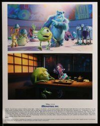 6m805 MONSTERS, INC. 7 8x10 stills '01 Disney & Pixar computer animated CGI cartoon!