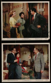 6m582 RHAPSODY 4 color 8x10 stills '54 Elizabeth Taylor, Vittorio Gassman & John Ericson!