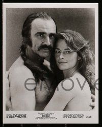 6m921 ZARDOZ 4 8x10 stills '74 Sean Connery has seen the future, Charlotte Rampling!