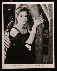 6m358 5 FINGERS TV presskit w/ 7 stills '60 great images of David Hedison & sexy Luciana Paluzzi!
