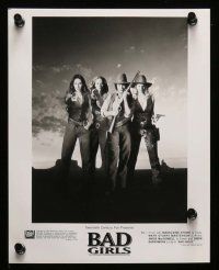 6m238 BAD GIRLS presskit w/ 9 stills '94 cowgirls Drew Barrymore, Stowe, Masterson & MacDowell!