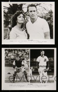 6m243 BULL DURHAM presskit w/ 9 stills '88 baseball player Kevin Costner & sexy Susan Sarandon!