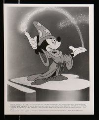 6m195 FANTASIA presskit w/ 10 stills R82 Mickey Mouse & others, Disney musical cartoon classic!