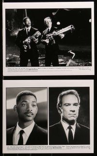 6m202 MEN IN BLACK presskit w/ 10 stills '97 Will Smith & Tommy Lee Jones, Sonnefeld candid!