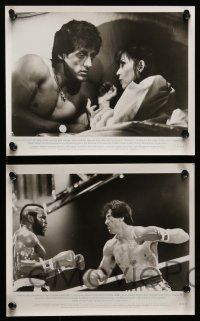 6m071 ROCKY III presskit w/ 15 stills '82 great images of boxer Sylvester Stallone & Mr. T!