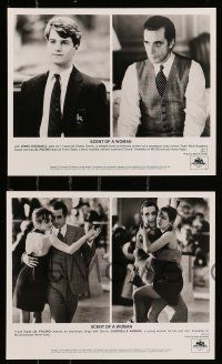 6m487 SCENT OF A WOMAN presskit w/ 3 stills '92 blind Al Pacino, Chris O'Donnell, Gabrielle Anwar