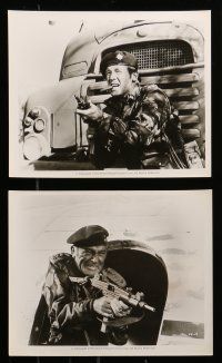 6m078 WILD GEESE presskit w/ 15 stills '78 cool images of Richard Burton, Moore & Harris!