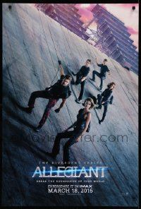 6r019 ALLEGIANT teaser DS 1sh '16 The Divergent Series, Shailene Woodley, Theo James, Naomi Watts!
