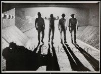 6r887 CLOCKWORK ORANGE 25x35 commercial poster '70s Kubrick, Malcolm McDowell & his droogs!