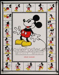 6r942 MICKEY MOUSE 22x28 commercial poster '80s great artwork of Disney's famous character!
