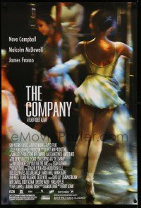 6r105 COMPANY DS 1sh '03 Robert Altman, Neve Campbell, cool image of ballet dancer!