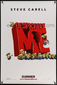 6r128 DESPICABLE ME advance DS 1sh '10 Summer style, Steve Carell, cute CGI, superbad, superdad!
