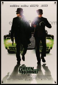 6r197 GREEN HORNET advance DS 1sh '11 Seth Rogen, Cameron Diaz, cool image of car!