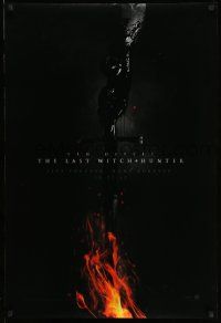 6r277 LAST WITCH HUNTER teaser DS 1sh '15 Vin Diesel, image of sword covered in black blood & fire!