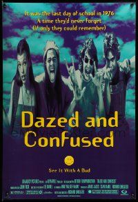 6r763 DAZED & CONFUSED 2-sided 18x27 special '93 Milla Jovovich, first Matthew McConaughey!