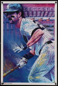 6r765 DON MATTINGLY 24x36 special '05 great artwork of the baseball player by Bill Lopa!