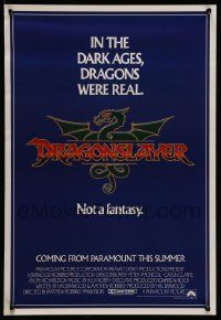 6r768 DRAGONSLAYER 16x23 special '81 in the Dark Ages, dragons were real, not a fantasy!