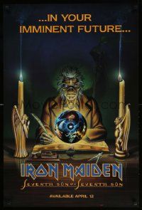 6r643 IRON MAIDEN 24x36 music poster '88 Seventh Son of a Seventh Son, Riggs art of Eddie!