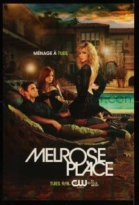 6r594 MELROSE PLACE tv poster '09 menage a Tues., very sexy poolside image of cast!