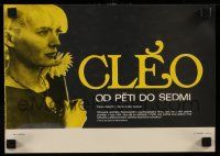 6w162 CLEO FROM 5 TO 7 Czech 8x12 '63 Agnes Varda's classic Cleo de 5 a 7, Corinne Marchand