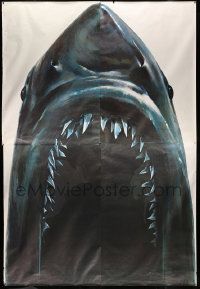 6w007 JAWS 2 8ft x 12ft standee '78 massive shark's mouth for theater entrance, incredibly rare!