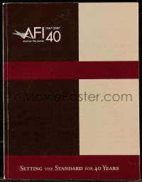 6x205 AMERICAN FILM INSTITUTE 40TH ANNIVERSARY TRIBUTE BOOK softcover book '07 color & black & white