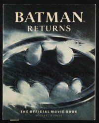 6x215 BATMAN RETURNS softcover book '92 the official movie book filled with great color images!