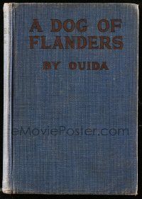 6x107 BOY OF FLANDERS hardcover book '24 Ouida's novel with scenes from the Jackie Coogan movie!