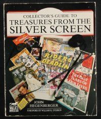 6x233 COLLECTOR'S GUIDE TO TREASURES FROM THE SILVER SCREEN softcover book '91 color poster images!