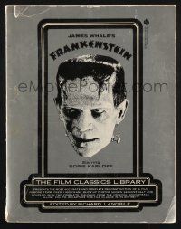 6x286 JAMES WHALE'S FRANKENSTEIN softcover book '74 recreating the movie in images & words!
