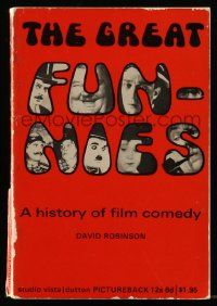 6x276 GREAT FUNNIES English softcover book '69 an illustrated history of film comedy!