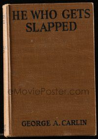 6x138 HE WHO GETS SLAPPED hardcover book '25 Carlin's novel with scenes from the Lon Chaney movie!
