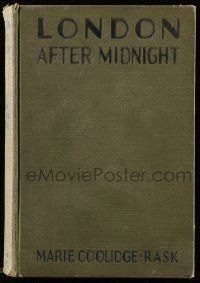 6x153 LONDON AFTER MIDNIGHT hardcover book '28 with incredible image of Lon Chaney in makeup!
