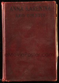 6x154 LOVE hardcover book '27 Leo Tolstoy's novel with scenes from the Greta Garbo movie!