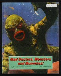 6x301 MAD DOCTORS, MONSTERS & MUMMIES vertical softcover book '91 full-page color lobby card images!